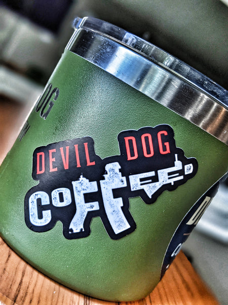 Devil Dog rifle sticker